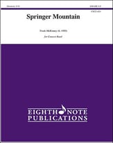 Springer Mountain Concert Band sheet music cover